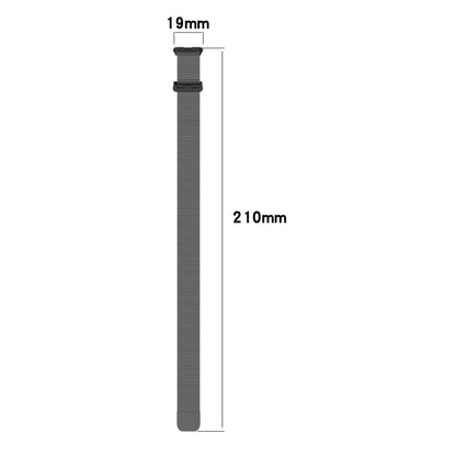 For Huawei Band 10 / 9 / 8 Milanese Metal Watch Band(Black) by bashfashion