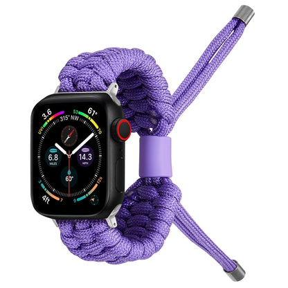 Stretch Plain Silicone Bean Watch Band For Apple Watch Ultra 2 49mm(Light Purple) by bashfashion