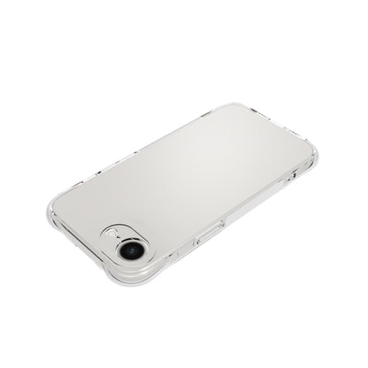 For iPhone 16e Shockproof Non-slip Thickening TPU Phone Case(Transparent) by bashfashion