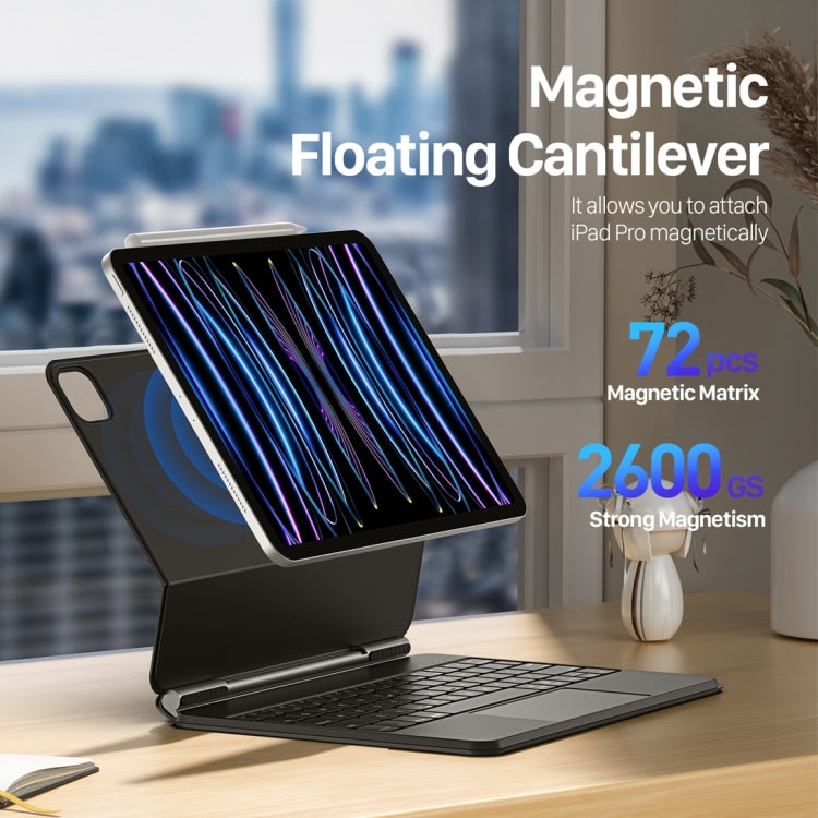 DUX DUCIS MK Series Floating Magnetic Keyboard Tablet Leather Case For iPad Pro 11 2022 / Air 11 2024 by DUX DUCIS