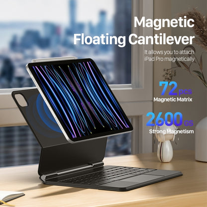 DUX DUCIS MK Series Floating Magnetic Keyboard Tablet Leather Case For iPad Pro 11 2022 / Air 11 2024 by DUX DUCIS