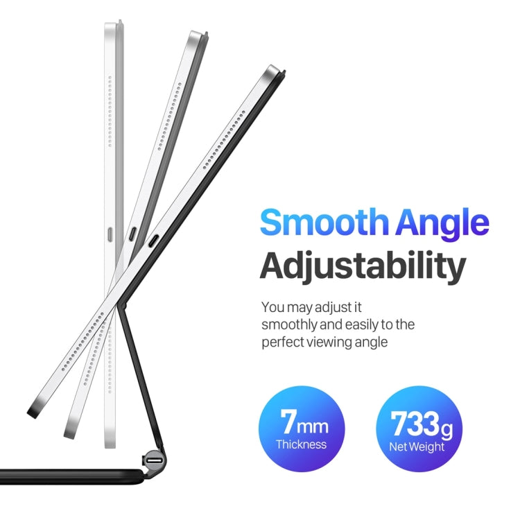 DUX DUCIS MK Series Floating Magnetic Keyboard Tablet Leather Case For iPad Pro 11 2022 / Air 11 2024 by DUX DUCIS