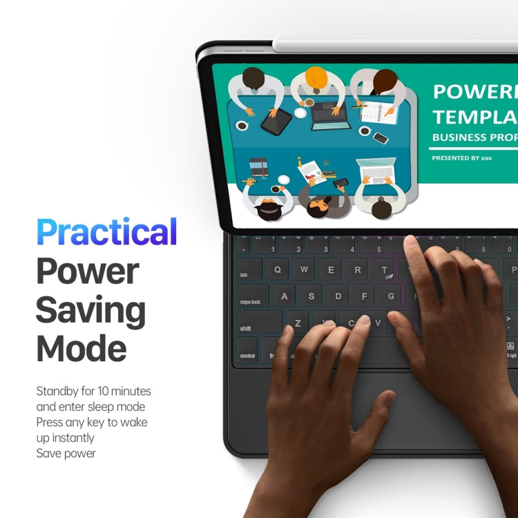 DUX DUCIS MK Series Floating Magnetic Keyboard Tablet Leather Case For iPad Pro 11 2022 / Air 11 2024 by DUX DUCIS