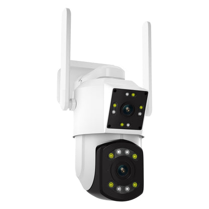 ESCAM PT210 2x3MP Dual Lens Dual Screen Monitor WiFi Camera Support Two-way Voice & Motion Detection & Cloud Storage(EU Plug) by ESCAM