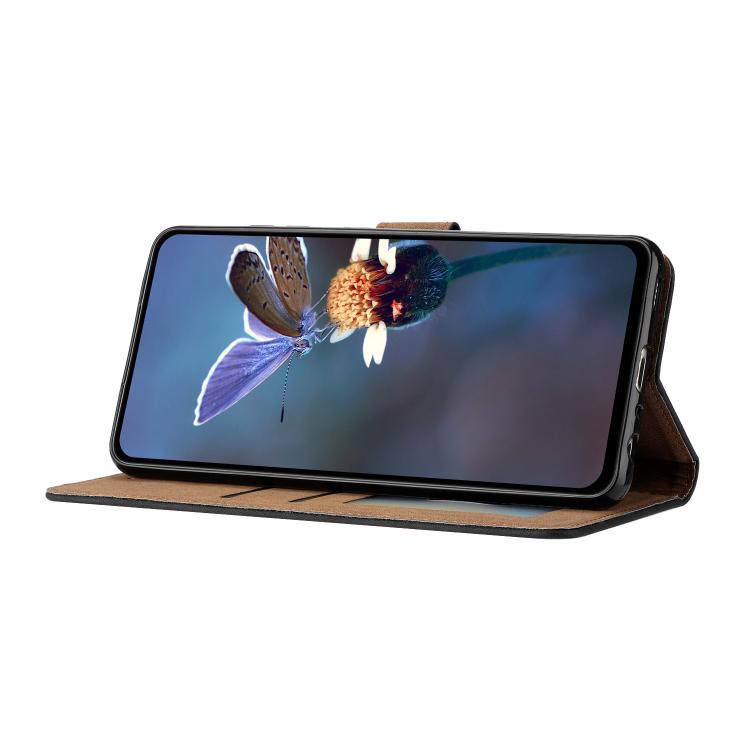 For iPhone 16e Seven Butterflies Embossed Leather Phone Case(Black) by bashfashion