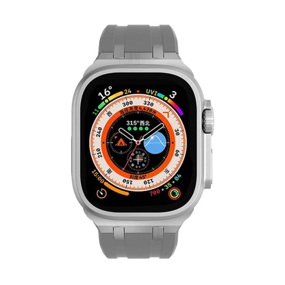 AP Silicone Watch Band For Apple Watch 38mm(Silver Grey) by bashfashion