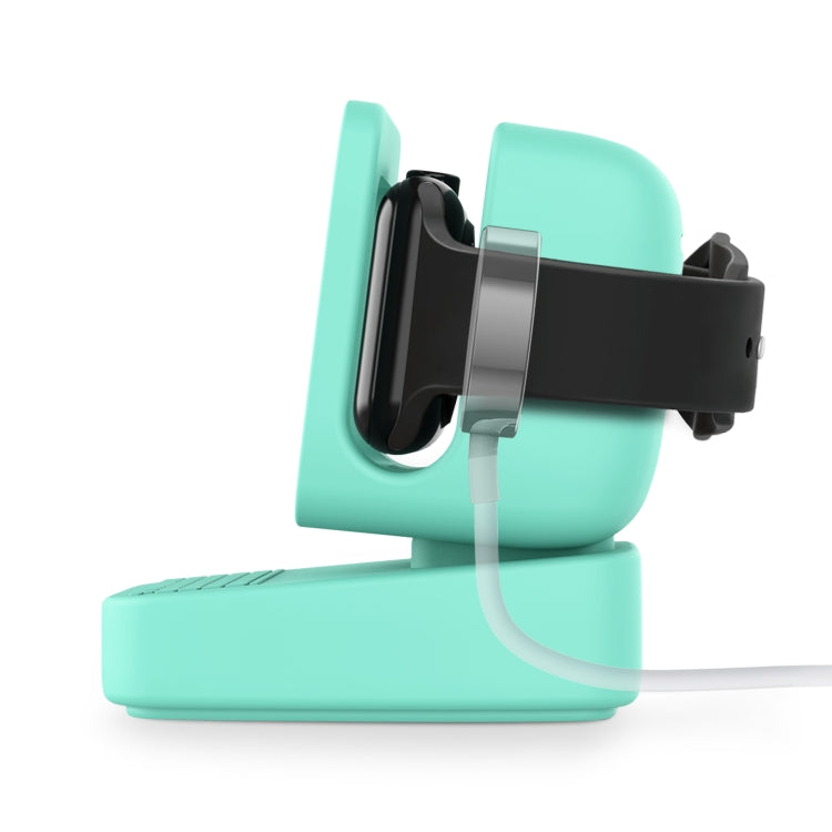 For Apple Watch 44/42/40/38mm Retro Watch Stand Holder(Mint Green) by bashfashion