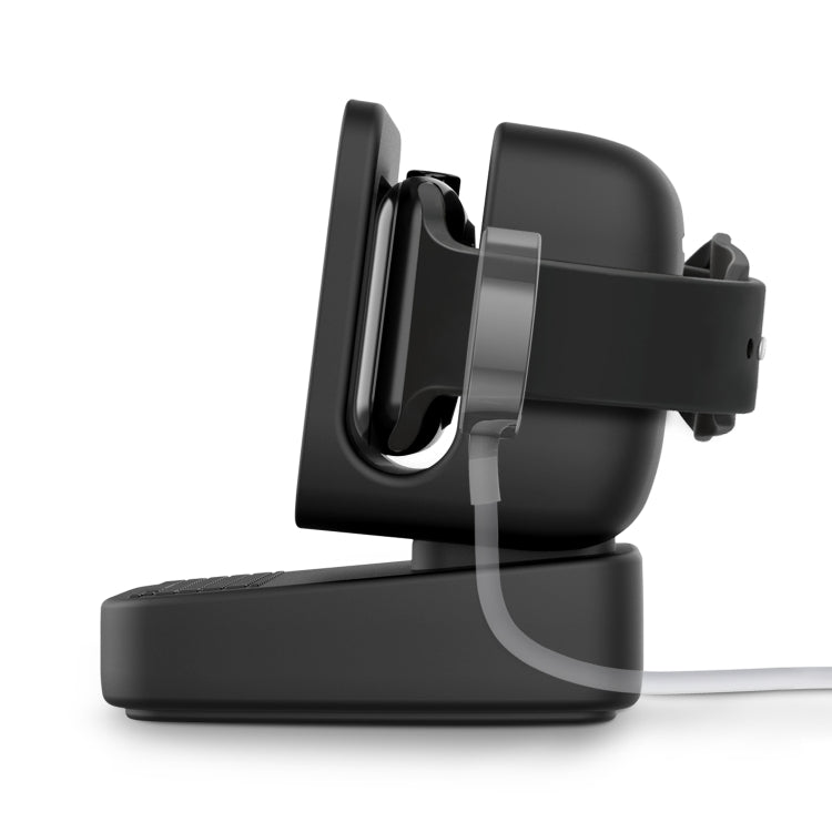 For Apple Watch 44/42/40/38mm Retro Watch Stand Holder(Black) by bashfashion