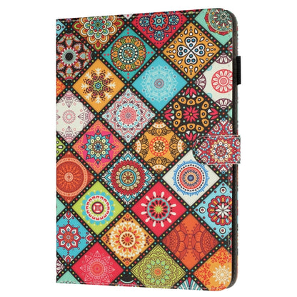 For iPad mini 5 / 4 / 3 / 2 / 1 Painted Leather Smart Tablet Case(Ethnic Style) by bashfashion
