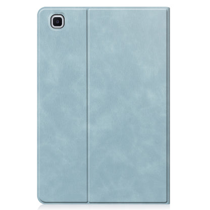 For Samsung Galaxy Tab S6 Lite P610 / P615 Cowhide Texture TPU Tablet Horizontal Flip Leather Case with Holder & Sleep / Wake-Up Function & Pen Slot(Sky Blue) by bashfashion