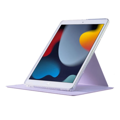 For iPad 10.2 2021 / 2020 / 10.5 Magnetic Split Leather Smart Tablet Case(Purple) by bashfashion