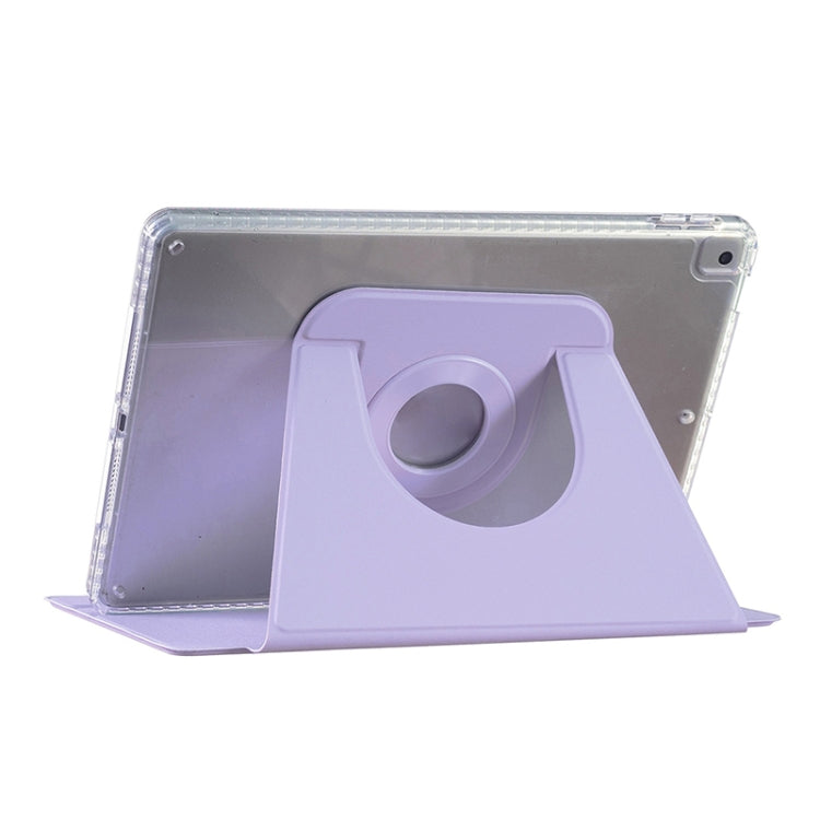 For iPad 10.2 2021 / 2020 / 10.5 Magnetic Split Leather Smart Tablet Case(Purple) by bashfashion