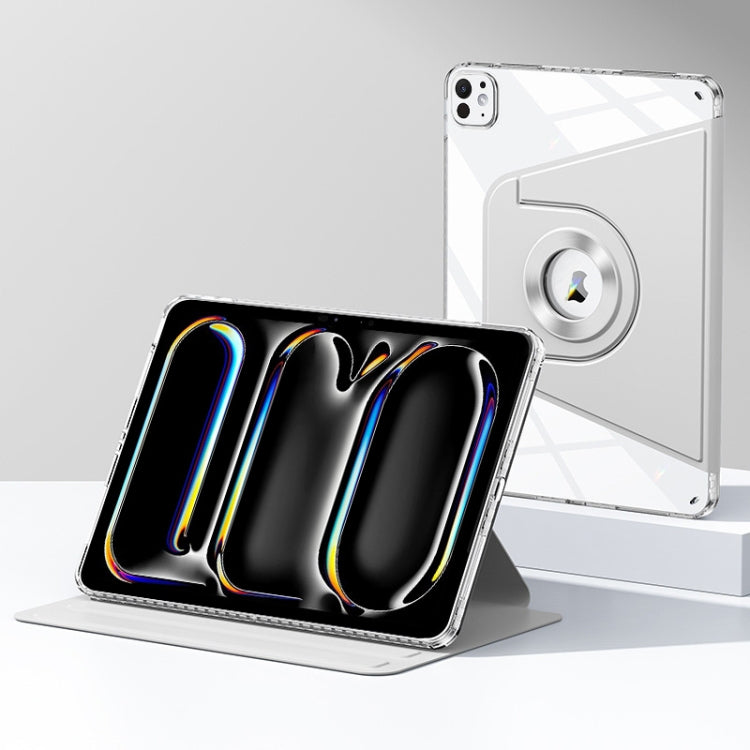 For iPad Pro 11 2025 / 2024 Magnetic Split Leather Smart Tablet Case(Grey) by bashfashion