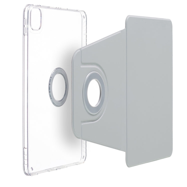 For iPad Pro 11 2025 / 2024 Magnetic Split Leather Smart Tablet Case(Grey) by bashfashion