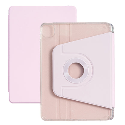 For iPad Air 11 2025 / 2024 Magnetic Split Leather Smart Tablet Case(Pink) by bashfashion