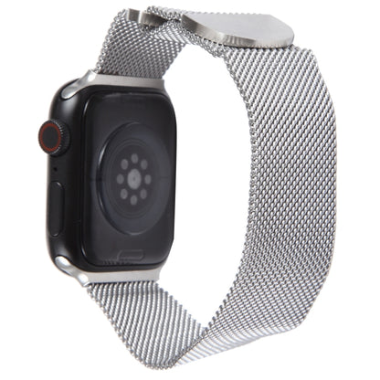 For Apple Watch Ultra 49mm Milanese Metal Magnetic Watch Band(Silver) by bashfashion