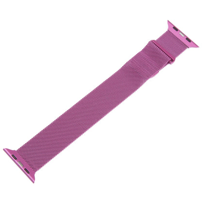 For Apple Watch Ultra 49mm Milanese Metal Magnetic Watch Band(Purple) by bashfashion