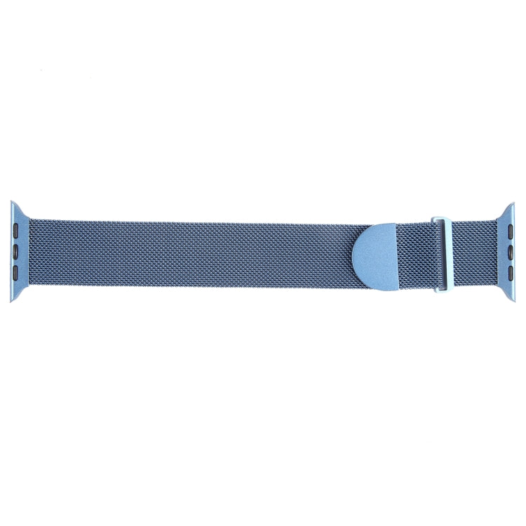 For Apple Watch Ultra 49mm Milanese Metal Magnetic Watch Band(Blue) by bashfashion