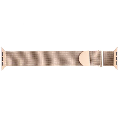 For Apple Watch Ultra 49mm Milanese Metal Magnetic Watch Band(Retro Gold) by bashfashion
