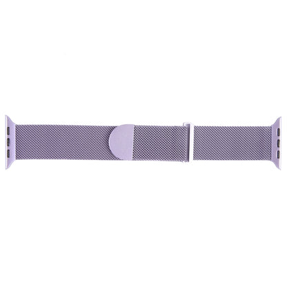 For Apple Watch Ultra 49mm Milanese Metal Magnetic Watch Band(Lavender Purple) by bashfashion