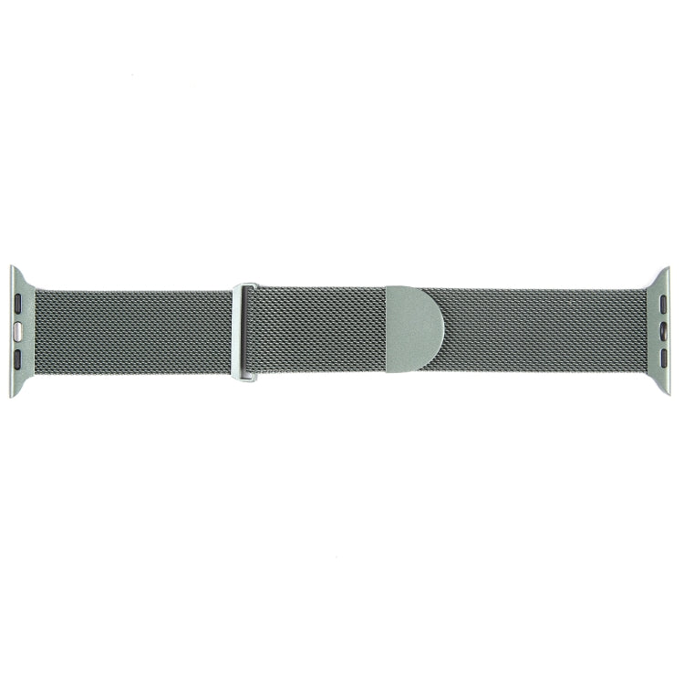 For Apple Watch Ultra 49mm Milanese Metal Magnetic Watch Band(Pine Green) by bashfashion