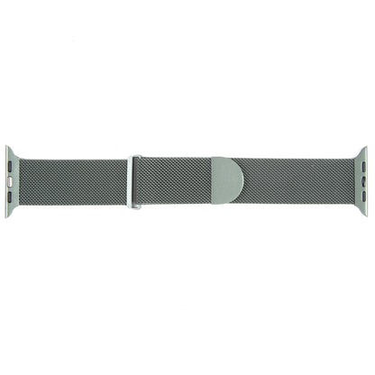 For Apple Watch Ultra 49mm Milanese Metal Magnetic Watch Band(Pine Green) by bashfashion