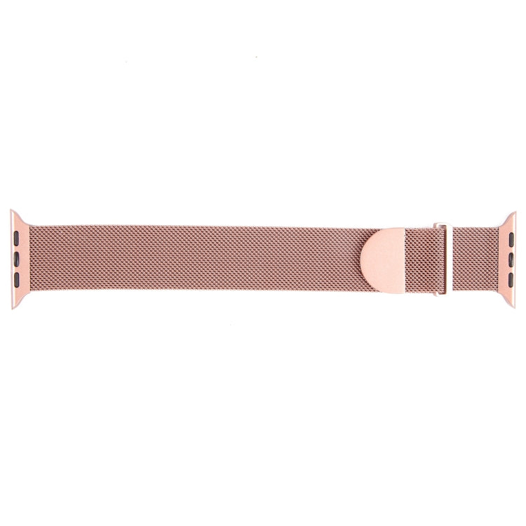 For Apple Watch Ultra 49mm Milanese Metal Magnetic Watch Band(Pink) by bashfashion