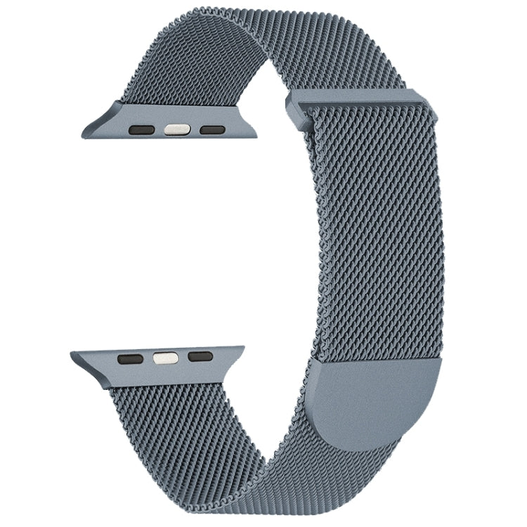 For Apple Watch Ultra 2 49mm Milanese Metal Magnetic Watch Band(Space Grey) by bashfashion