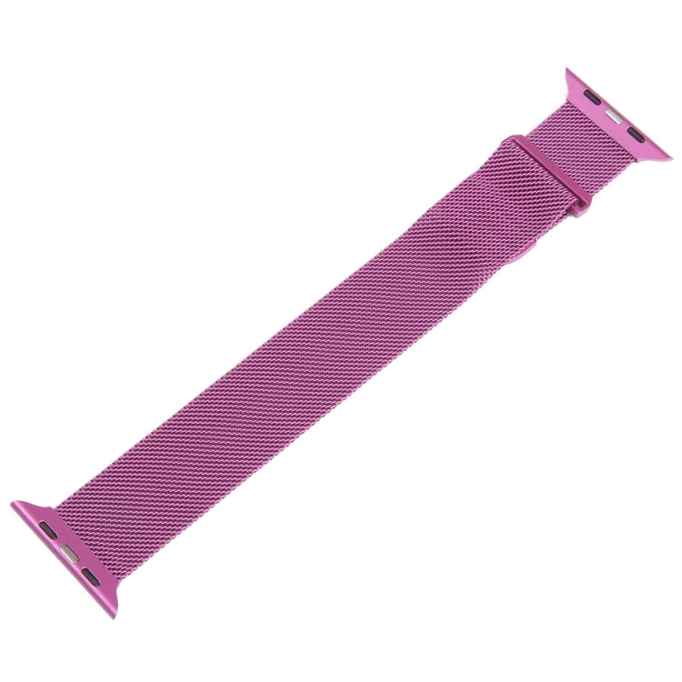 For Apple Watch Ultra 2 49mm Milanese Metal Magnetic Watch Band(Purple) by bashfashion