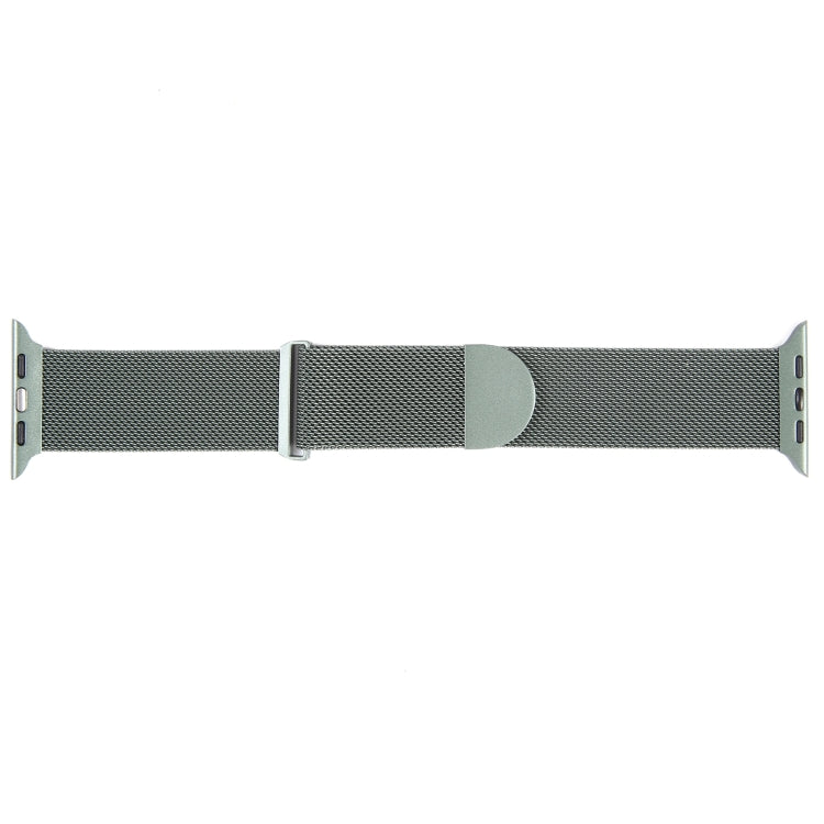 For Apple Watch Ultra 2 49mm Milanese Metal Magnetic Watch Band(Pine Green) by bashfashion