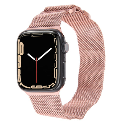 For Apple Watch Ultra 2 49mm Milanese Metal Magnetic Watch Band(Pink) by bashfashion