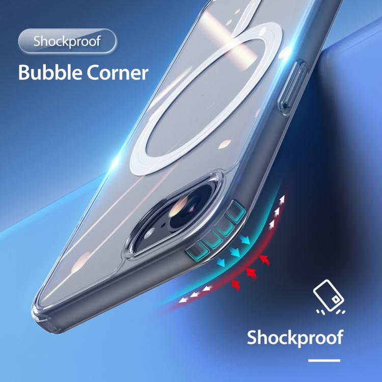 For iPhone 16e DUX DUCIS Clin Mag Series Magsafe TPU Phone Case(Transparent) by DUX DUCIS