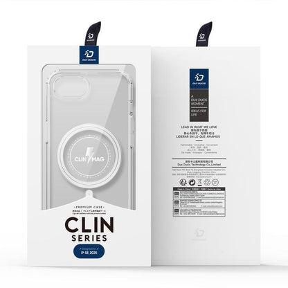 For iPhone 16e DUX DUCIS Clin Mag Series Magsafe TPU Phone Case(Transparent) by DUX DUCIS