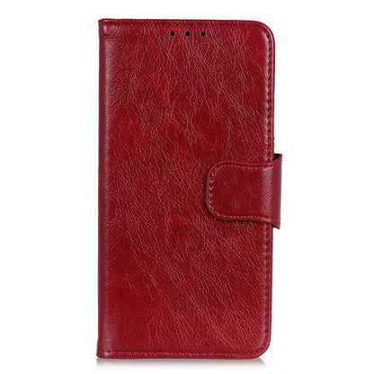 For iPhone 16e Nappa Texture Leather Case(Red) by bashfashion