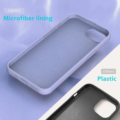 For iPhone 16e Solid Color Silicone Phone Case(Purple) by bashfashion