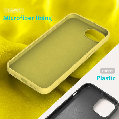 For iPhone 16e Solid Color Silicone Phone Case(Lemon Yellow) by bashfashion