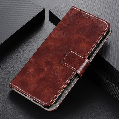 For iPhone 16e Retro Crazy Horse Texture Horizontal Flip Leather Phone Case(Brown) by bashfashion
