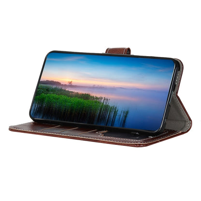 For iPhone 16e Retro Crazy Horse Texture Horizontal Flip Leather Phone Case(Brown) by bashfashion