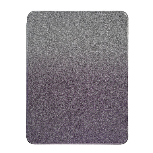 For iPad Air 11 2025 / 2024 / Pro 11 Gradient Glitter Magnetic Split Leather Tablet Case(Purple) by bashfashion
