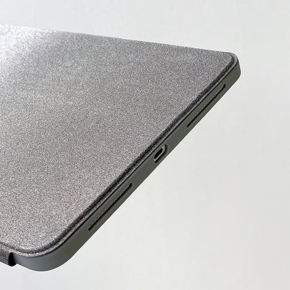 For iPad 2025 / 2022 Gradient Glitter Magnetic Split Leather Tablet Case(Pink) by bashfashion