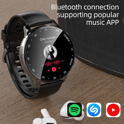 A3 1.43 inch IP67 Waterproof 4G Android 8.1 Smart Watch Support Face Recognition / GPS, Specification:2G+16G(Black) by bashfashion