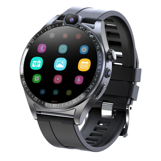 L01 1.43 inch IP67 Waterproof 4G Android 9.0 Smart Watch Support Face Recognition / GPS, Specification:4G+128G(Black) by bashfashion