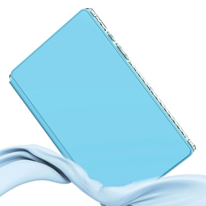 For Samsung Galaxy Tab A8 Clear 360 Rotation Stand Smart Leather Tablet Case(Baby Blue) by bashfashion