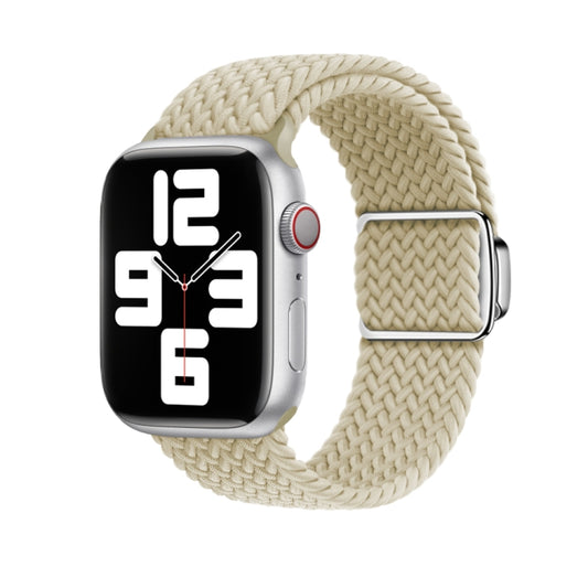 For Apple Watch Ultra 49mm Nylon Loop Magnetic Buckle Watch Band(Starlight) by bashfashion