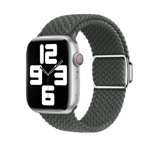 For Apple Watch Ultra 2 49mm Nylon Loop Magnetic Buckle Watch Band(Space Grey) by bashfashion