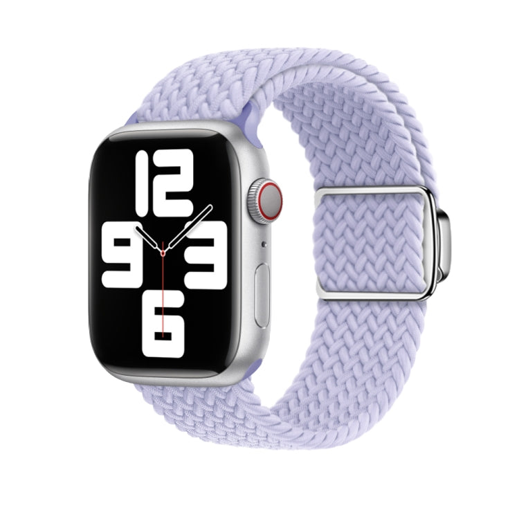 For Apple Watch Ultra 2 49mm Nylon Loop Magnetic Buckle Watch Band(Fog Purple) by bashfashion