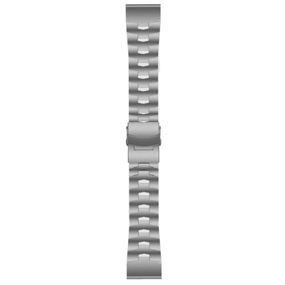 For Garmin Instinct 2X Solar Titanium Alloy Quick Release Watch Band(Titanium Gray) by bashfashion