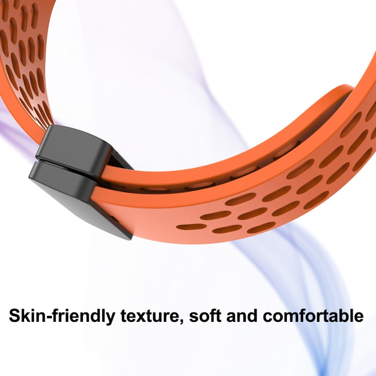 For Huawei Watch 4 / 4 Pro Magnetic Clasp Silicone Watch Band(White) by bashfashion