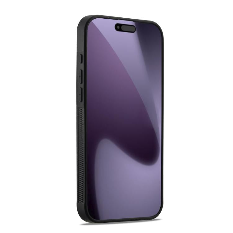 For iPhone 17 Pro Max LC.IMEEKE 3 in 1 Carbon Fiber Texture Shockproof Phone Case(Black) by LC.IMEEKE