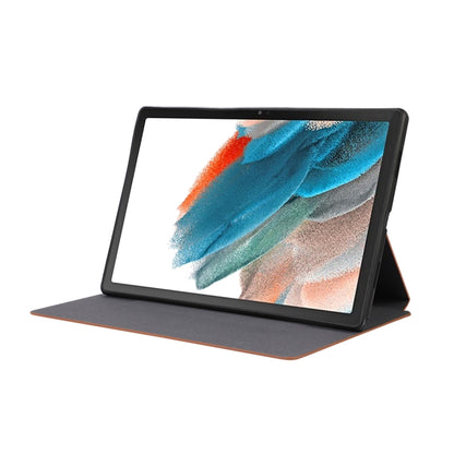 For Samsung Galaxy Tab A8 TPU Flip Tablet Protective Leather Case(Brown) by bashfashion